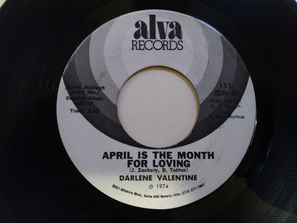 April Is The Month For Loving / Grass Grows Round My Feet