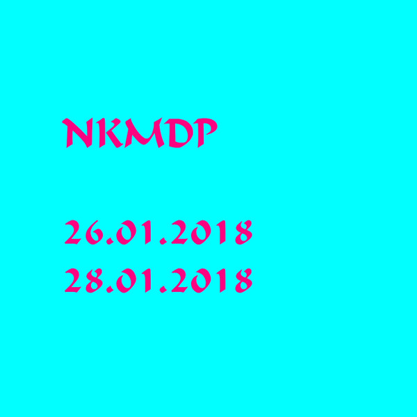 NKMDP 26​.​01​.​2018–28​.​01​.​2018