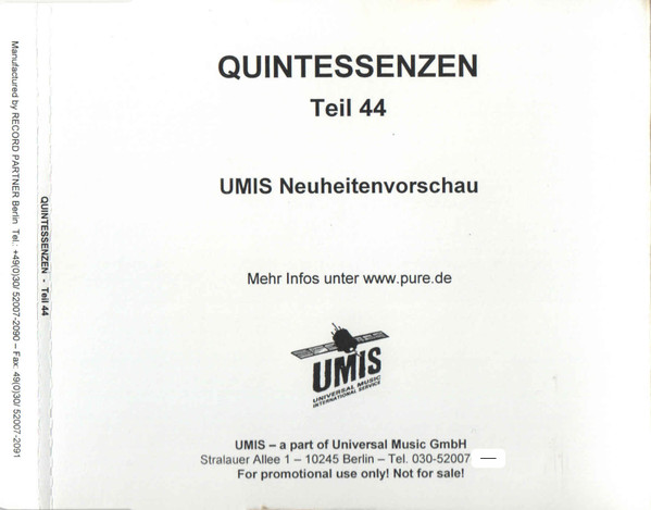 Quintessenzen