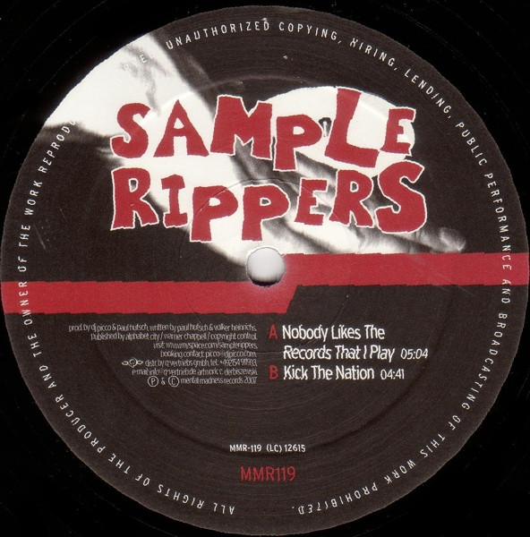 Nobody Likes The Records That I Play / Kick The Nation