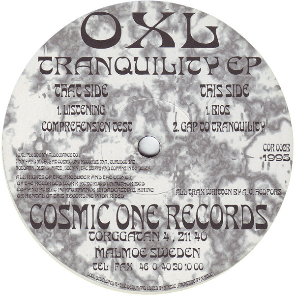 Tranquility EP