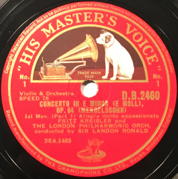 Concerto In E Minor = E Moll, Op. 64