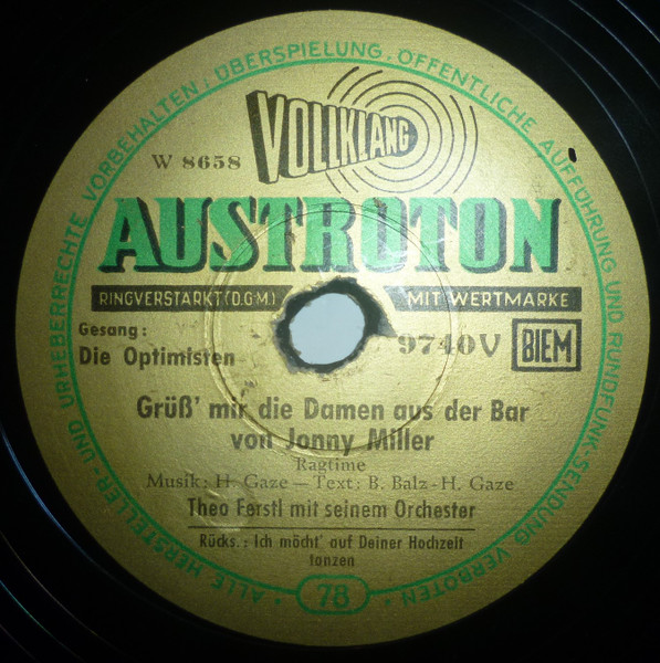 Grüß' Mir Die Damen Aus Der Bar Von Jonny Miller