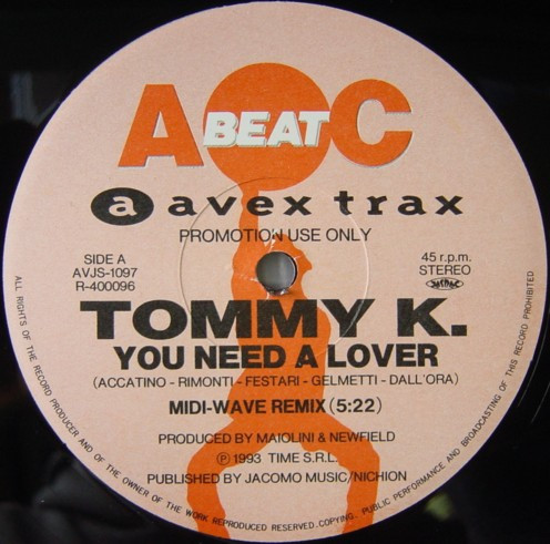 You Need A Lover (Remix) / Harmony (Remix)