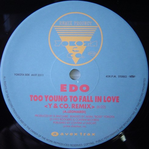 Too Young To Fall In Love (Remix) / Jungle Night (Remix)