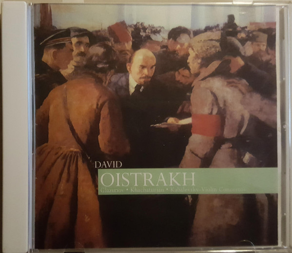 David Oistrakh Glazunov . Khachaturian . Kabalevsky - Violin Concertos