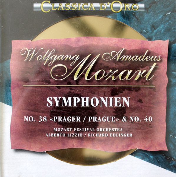 Symphonien No. 38 «Prager = Prague» & No. 40