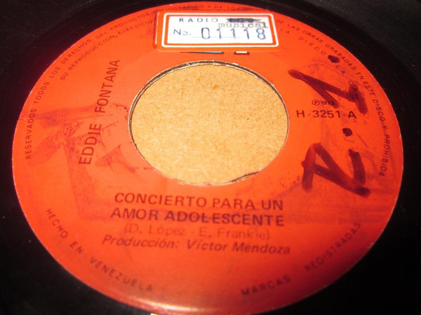 Concierto Para Un Amor Adolescente / Tonieta