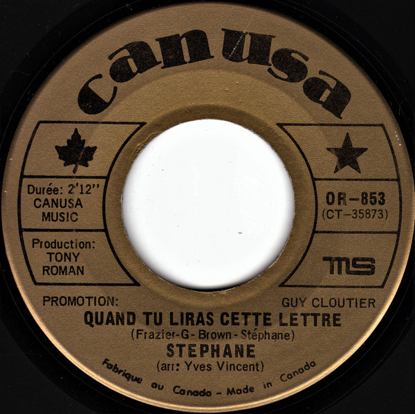Quand Tu Liras Cette Lettre / Je Rentre Chez Nous
