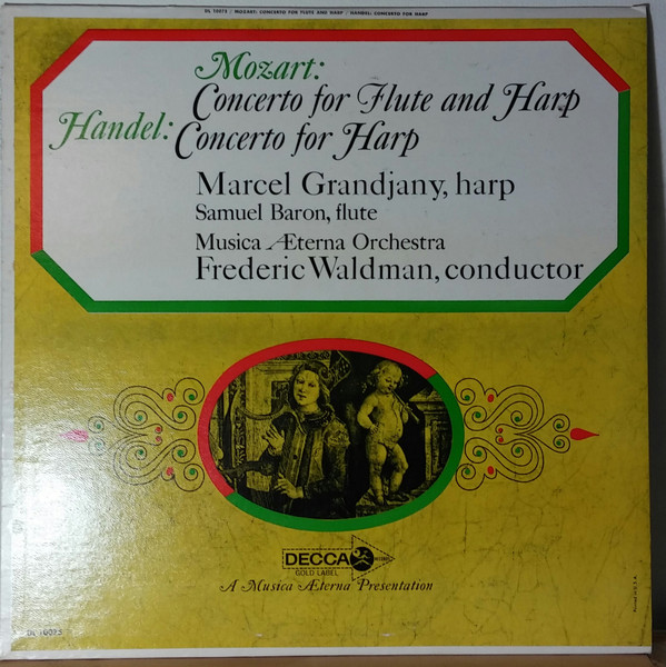 Concerto For Flute And Harp / Concerto For Harp
