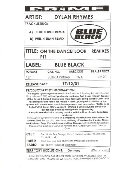 On The Dancefloor Remixes PT1