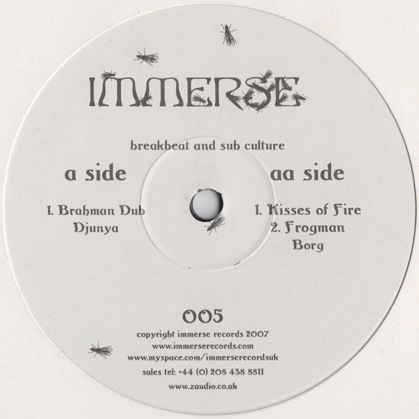 Brahman Dub / Kisses Of Fire / Frogman