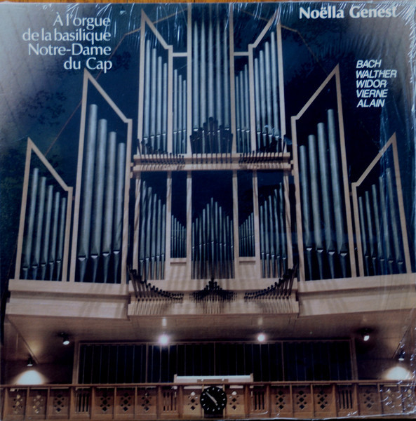 Noëlla Genest À L'Orgue De La Basilique Notre-Dame Du Cap