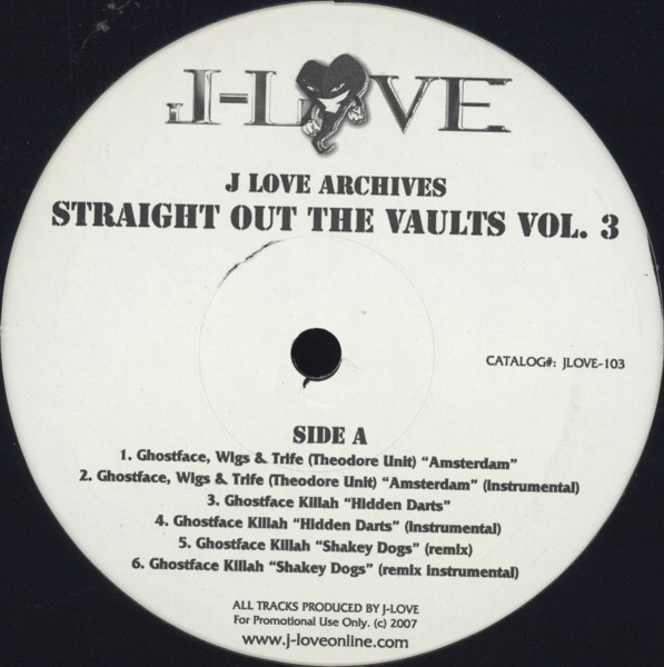 J-Love Archives: Straight Out The Vaults Vol. 3