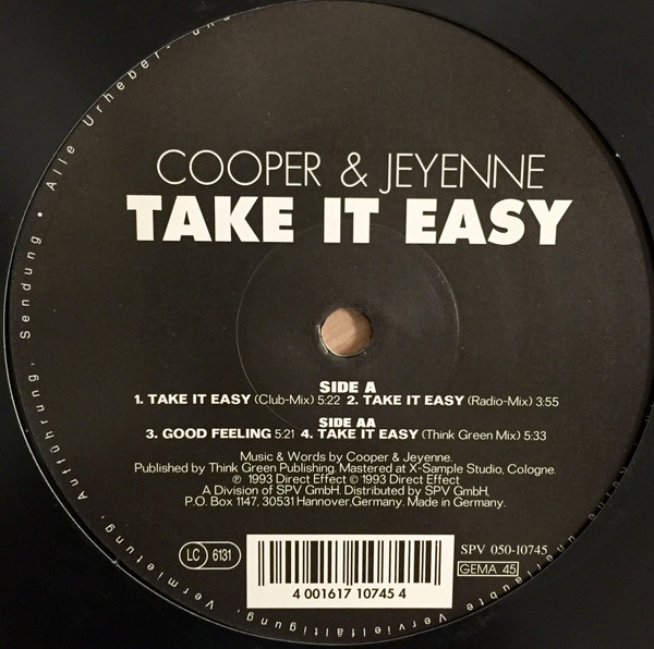 Take It Easy