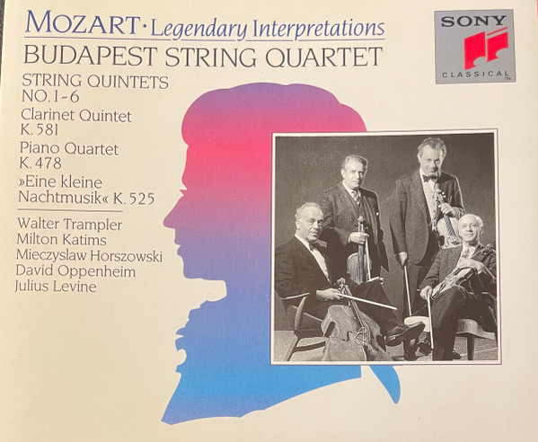 String Quintets No.1-6 / Clarinet Quintet K.581 /  Piano Quartet K.478  / "Eine Kleine Nachtmusik" K.525"