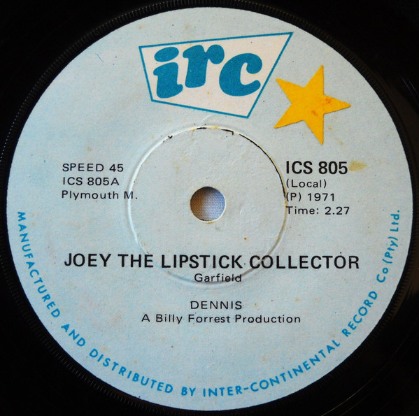 Joey The Lipstick Collector / Huff Puff