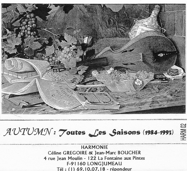 Toutes Les Saisons (1984-1993)