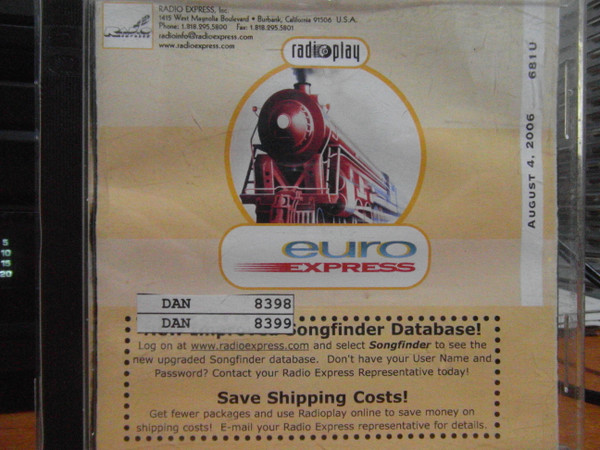 Radioplay - Euro Express - 681U - August 4, 2006