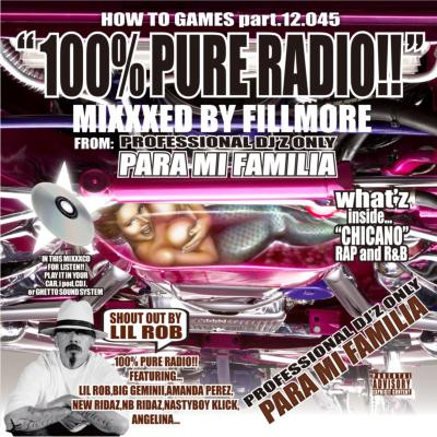 100% Pure Radio!! : Mixxxed By Fillmore