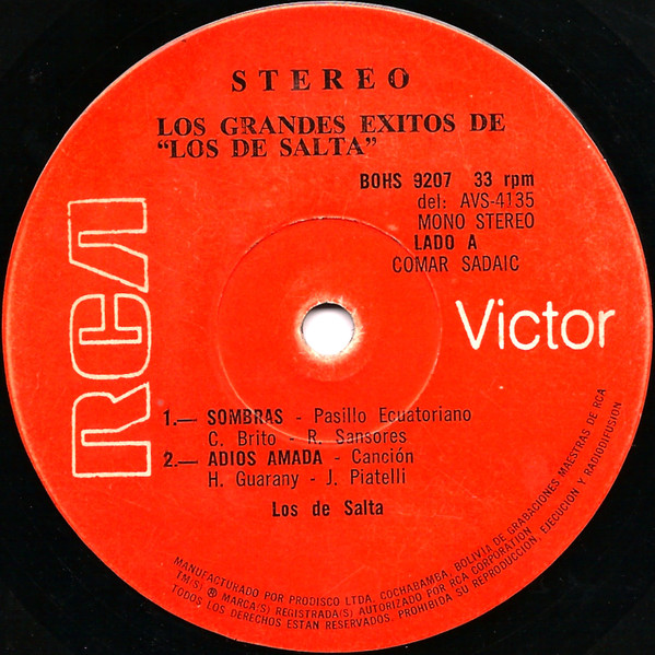 Los Grandes Exitos De " Los De Salta "