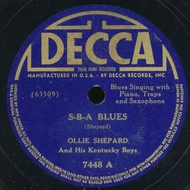 S-B-A Blues / Brown Skin Woman