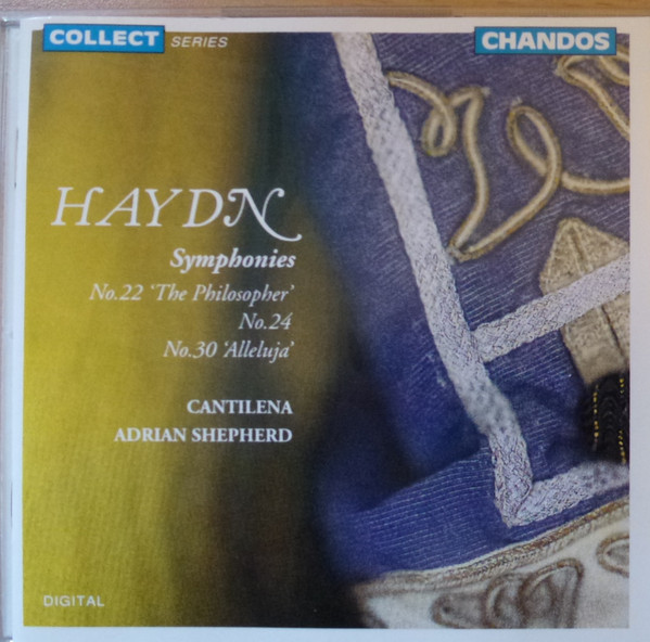 Symphonies 22 "The Philosopher",  No.24, No.30 "Alleluja"