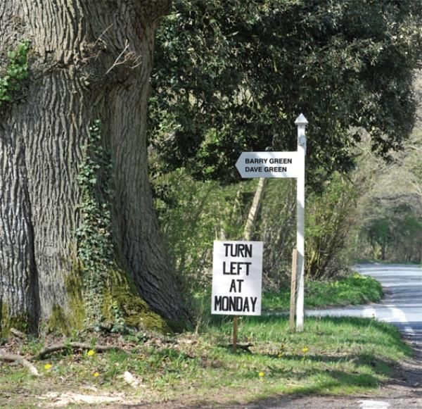 Turn Left At Monday