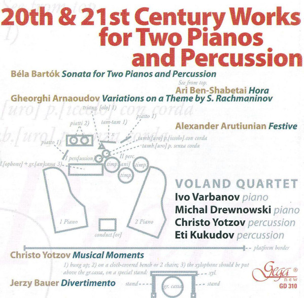 20th & 21st Century Works For Two Pianos And Percussion