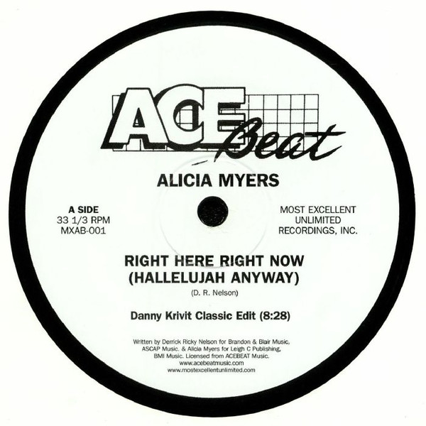 Right Here Right Now (Hallelujah Anyway) 