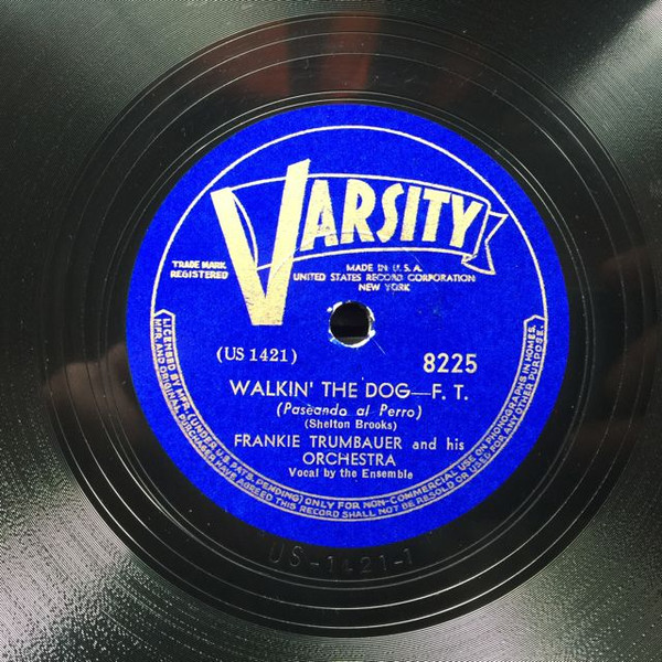  Not On The First Nite Baby / Walkin' The Dog