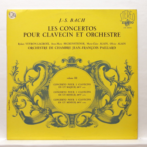 Concerto Pour 2 Clavecins En Ut Majeur BWV 1061 - Concerto Pour 2 Clavecins En Ut Mineur BWV 1062 - Concerto Pour 2 Clavecins En Ut Mineur BWV 1060