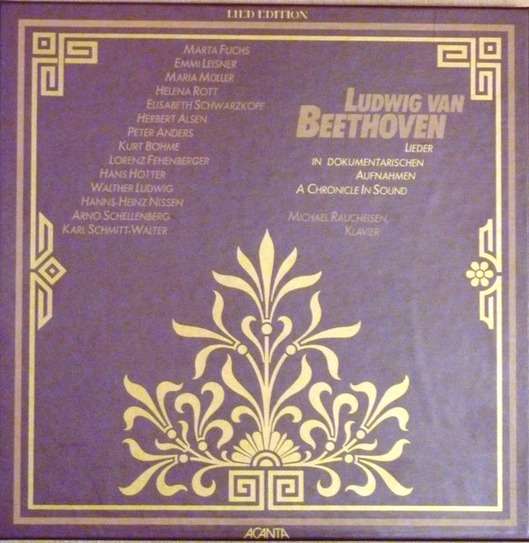 Lieder In Dokumentarischen Aufnahmen - A Chronicle In Sound 