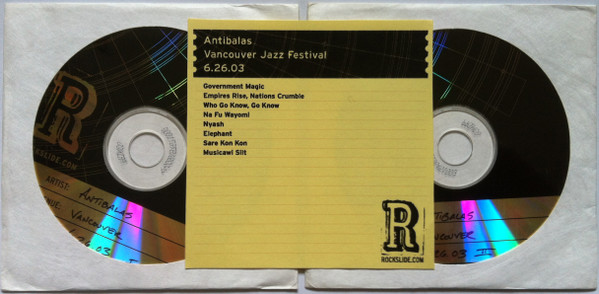 Vancouver Jazz Festival 6.26.03