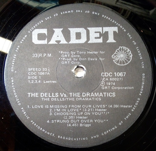 The Dells Vs. The Dramatics
