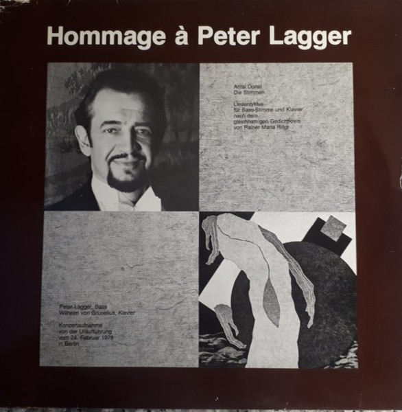 Hommage À Peter Lagger