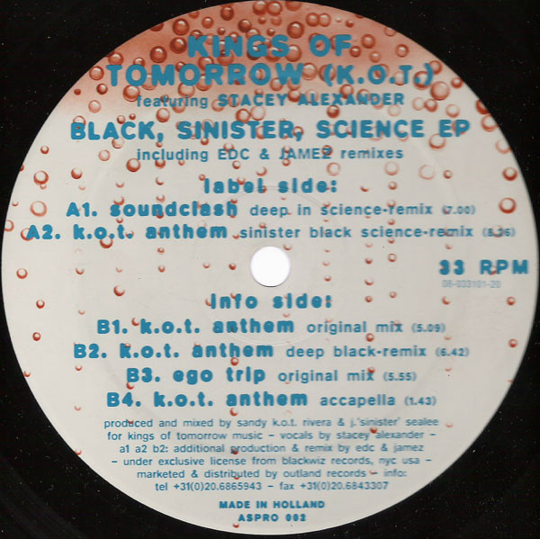 Black, Sinister, Science EP