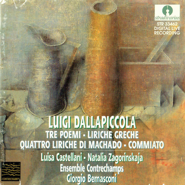Tre Poemi / Liriche Greche / Quattro Liriche Di Machado / Commiato
