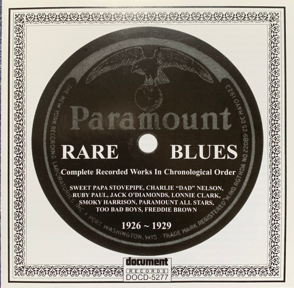 Rare Paramount Blues (1926-1929)