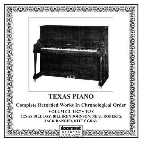 Texas Piano Volume 2 (1927-1938)