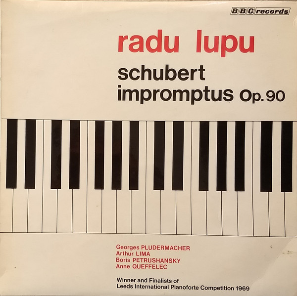 Leeds International Pianoforte Competition, 1969   Disc No. 2