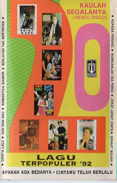 20 Lagu terpopuler '92