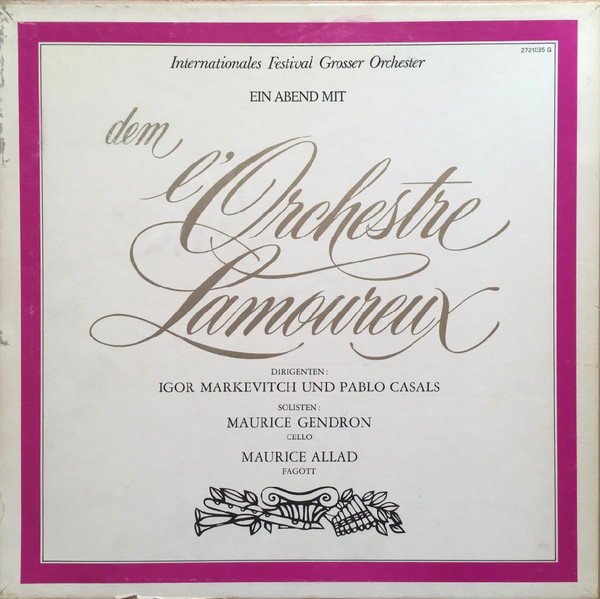 Ein Abend Mit Dem L'Orchestre Lamoureux