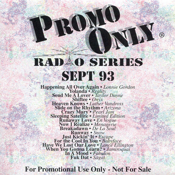 Promo Only Radio Series : September 93