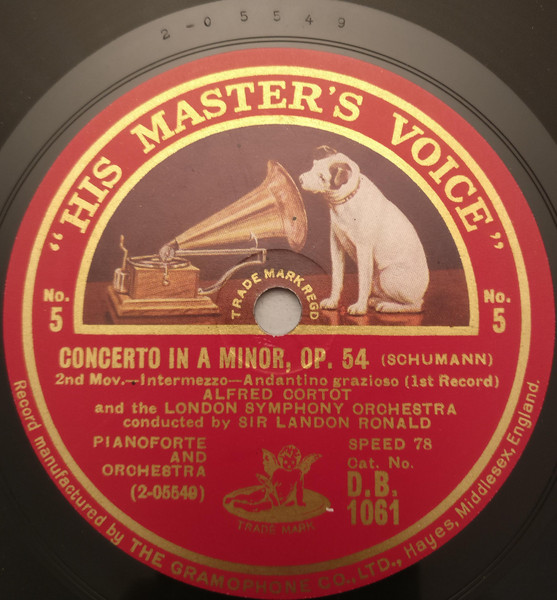Concerto In A Minor, Op. 54