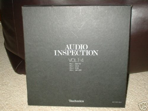 Technics Audio Inspection Vol. 1~4 