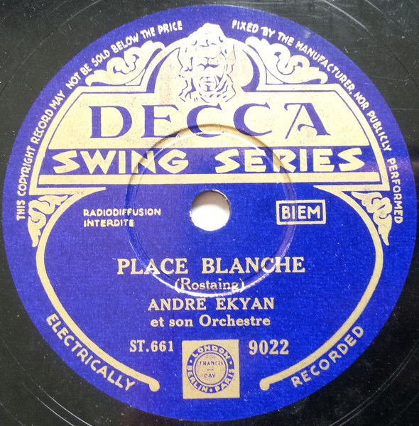 Place Blanche / Bugle Call Rag