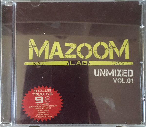 Mazoom Lab Unmixed Vol 01