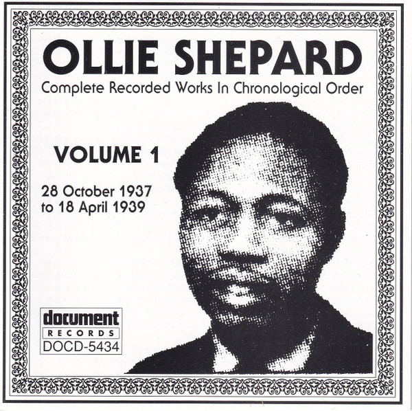 Complete Recorded Works In Chronological Order Volume 1 (28 October 1937 To 18 April 1939)