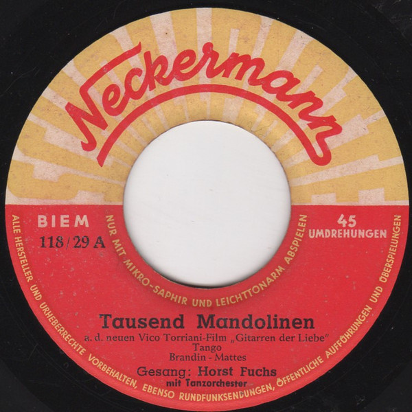 Tausend Mandolinen